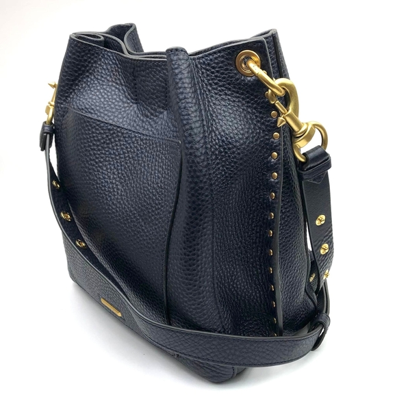 REBECCA MINKOFF Darren Leather Shoulder Bag - Picture 4 of 12